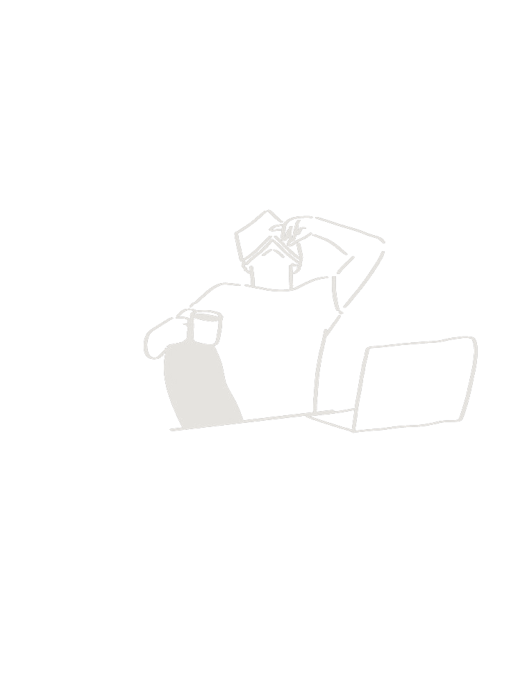 Hombre con laptop